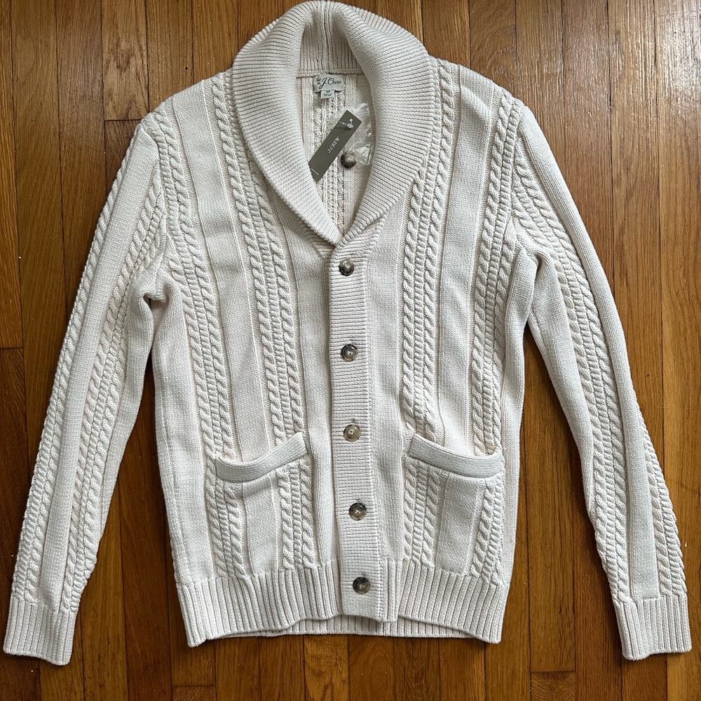 NWT J.Crew Shawl Cardigan